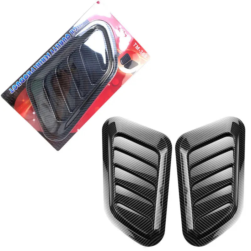 DECORATIVE HOOD AIR DUCT SET OF 2 PIECES